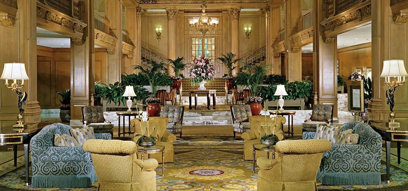 Fairmont Olympic Hotel Lobby 