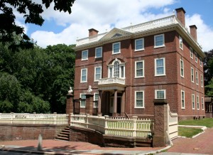 The John Brown House was built in 1788 by its namesake, who was one of the first benefactors to Brown University.