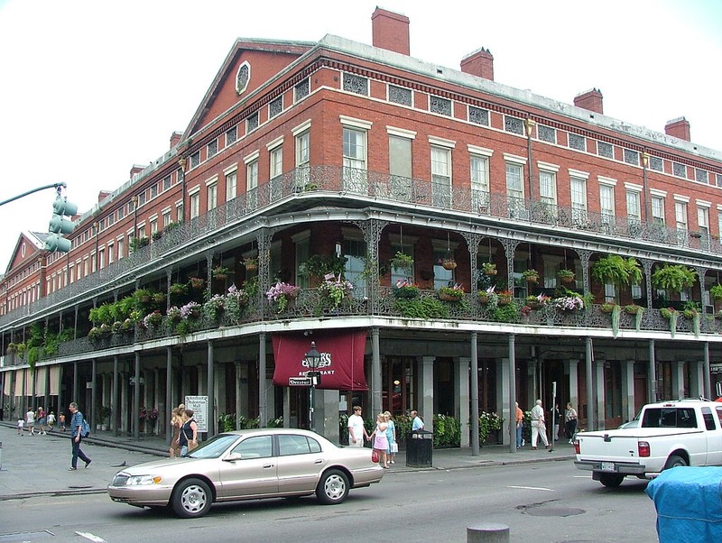 Pontalba buildings as they appear today