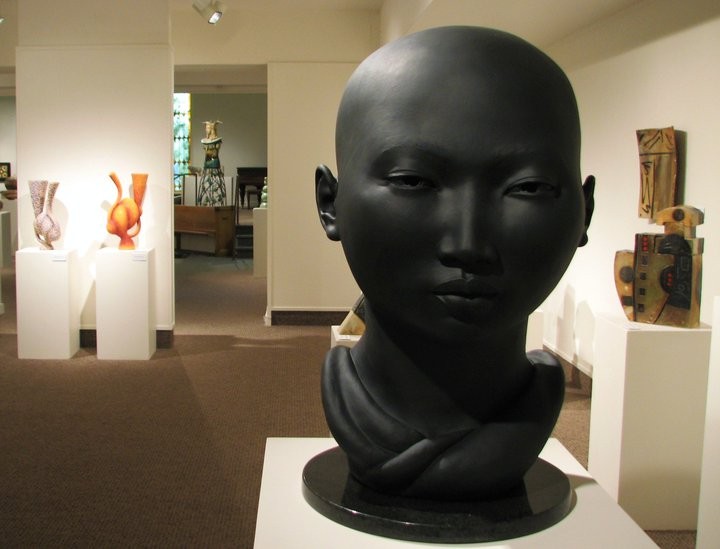 Exhibition inside of the Foothills Art Center