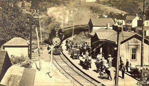 Train Depot around 1910. 