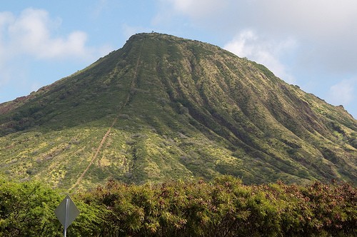 Koko Head view from the bottom
