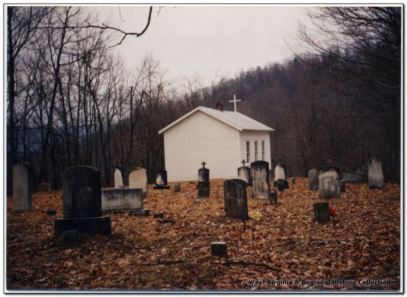 View of St. Colman's Chapel and Cemetery