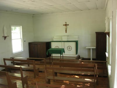 Inside of the chapel