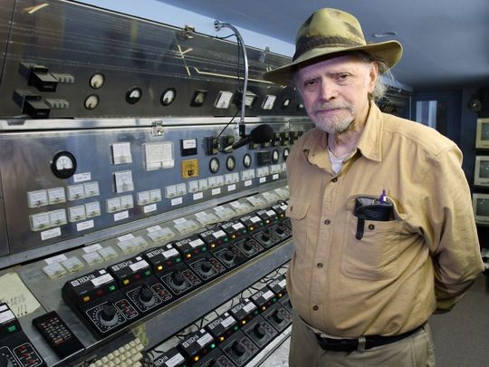 Bruce in the control room