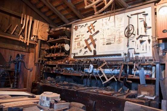 Some of the many tools on display