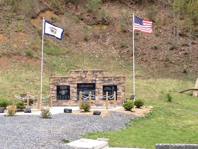 Layland Mine Memorial.