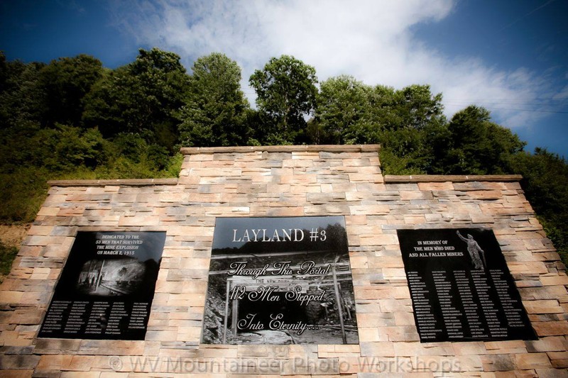 Layland Mine Memorial.