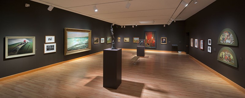 A look at one of the museum's galleries