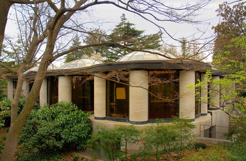 Pre-Colombian Pavilion at Dumbarton Oaks (image from www.doaks.org)