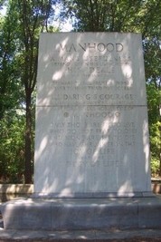 (photo by Richard E. Miller, Historic Marker Database)
Panel 2: MANHOOD
