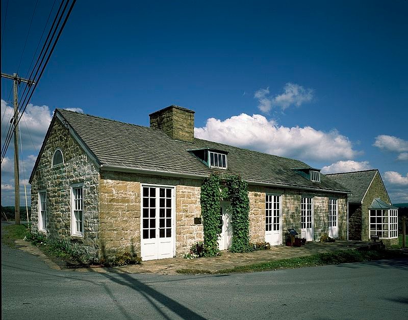 The Arthurdale administrative building is one of many sites visitors can tour when they visit this New Deal era planned community 