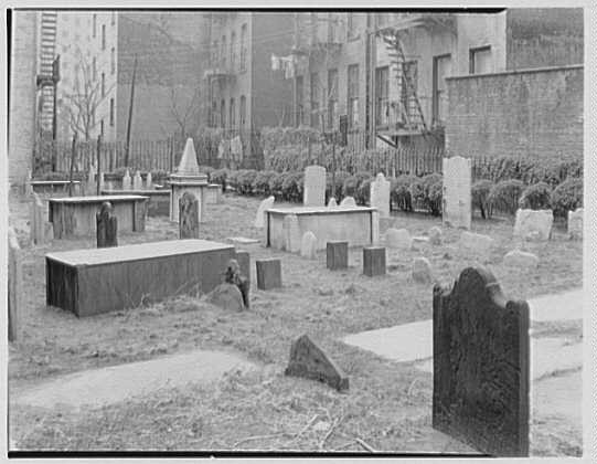 First Cemetery of Shearith Israel, 1952