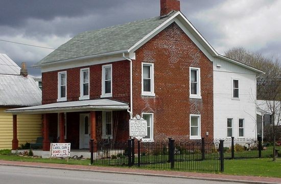 1813 Beverly Jail, frequent but short term host to Robert Ferguson.