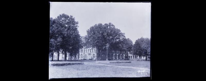 View of Manly Hall from Southwest view. Photo by Eugene Allen Smith (1841-1927) 