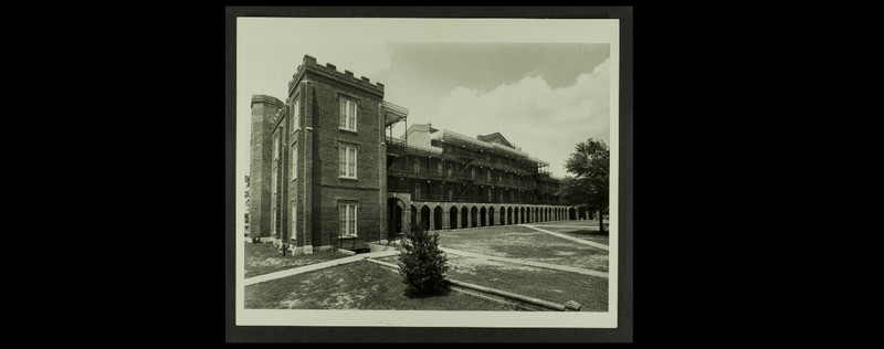 Woods hall after Reconstruction in 1975