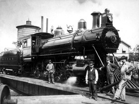 1902 Baldwin Locomotive at Cape Charles