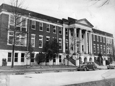 Nott Hall circa 1920s. 