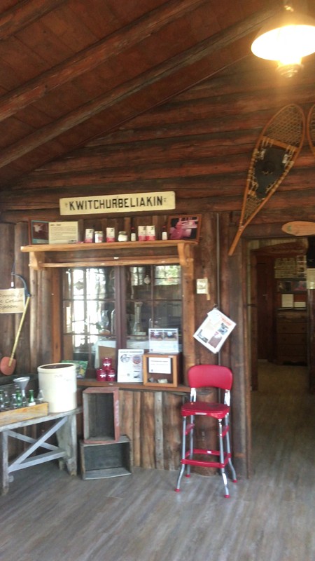 Porch of the Winter Cabin