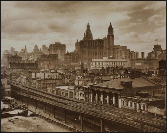 Fay's Bowery Theatre, 1928 (image from Manhattan Unlocked)