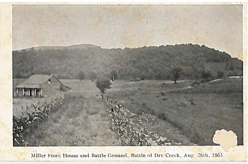 This image of the battlefield was taken shortly after the clash. 