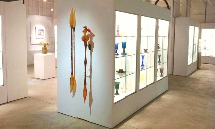 View inside the museum