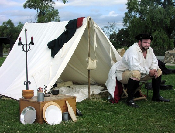 Commander (re-enactment), Courtesy of the Fairhaven Office of Tourism 