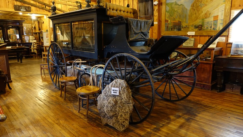 Hearse @ Creede Historical Society Museum