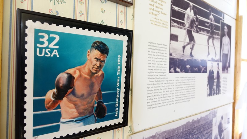 Jack Dempsey US stamp