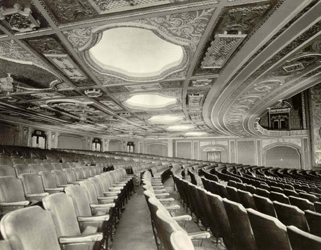 Historic photo of the Movie Palace auditorium (image from PPAC official website)