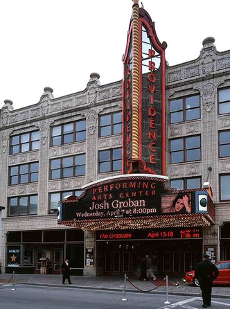 PPAC's Weybosset facade (image from Rhode Island Rocks)