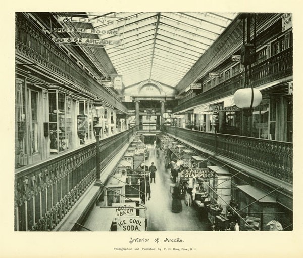 Interior of the Arcade