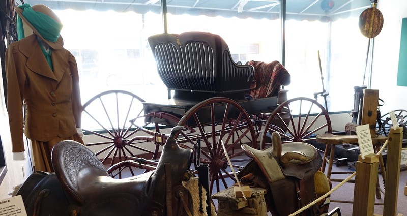 Carriage @ Monte Vista Historical Society Museum