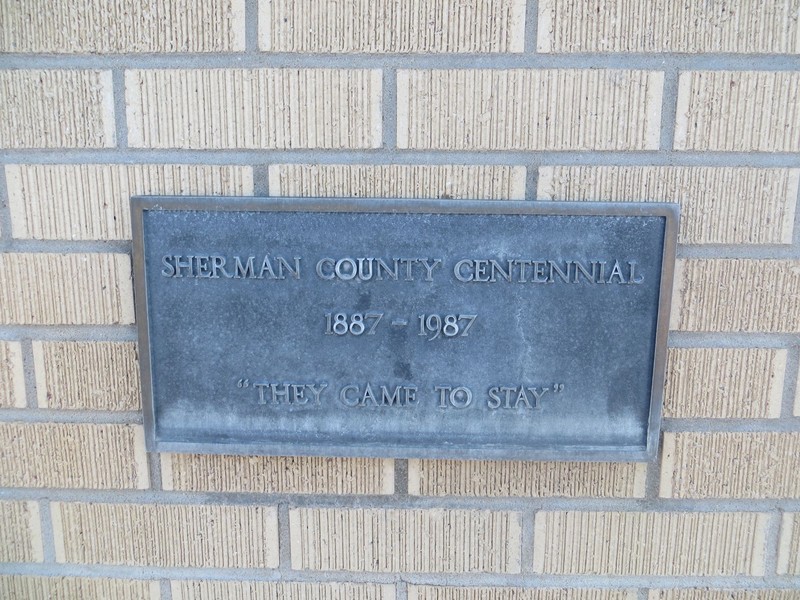 Centennial plaque