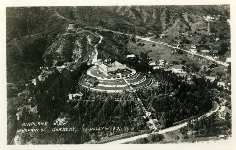 Aerial view of the Bernheimer Residence and Gardens (www.image-archeology.com)