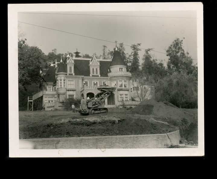 The Magic Castle during renovation (www.magiccastle.com)