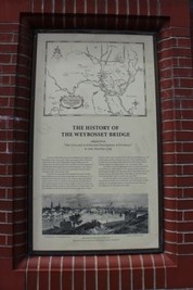 Historic marker at Weybosset Bridge (image from Historic Markers Database)