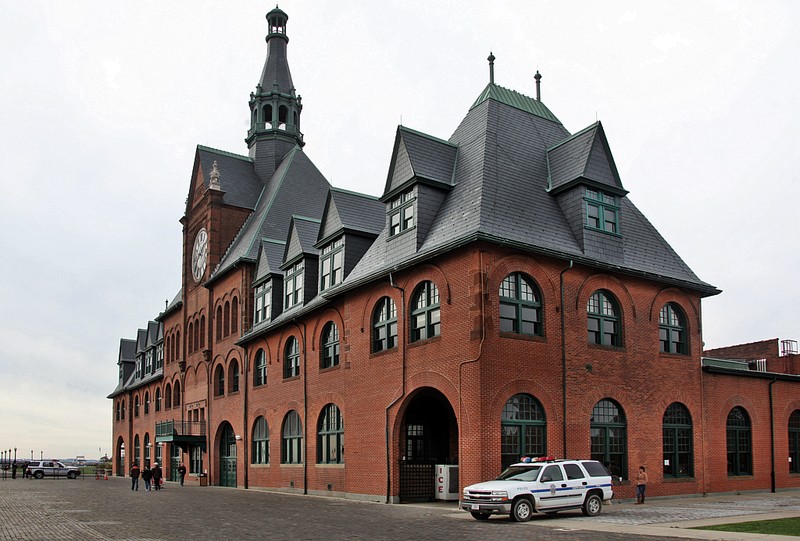 The former Central Railroad of New Jersey Terminal building. Photo credit: Marty Bernard