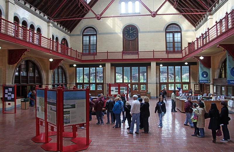 Inside the building. Photo credit: Marty Bernard