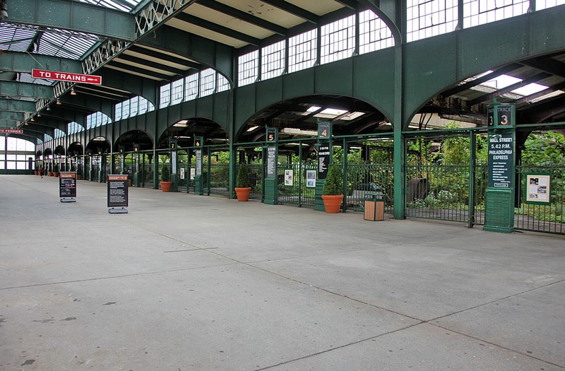 View of the concourse. The train shed has not been preserved or renovated. Photo credit: Marty Bernard