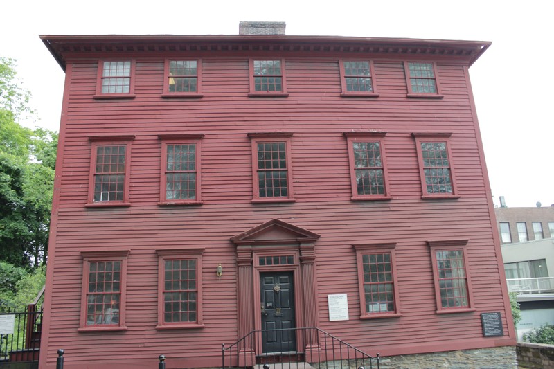 Shakespeare's Head building, also known as the John Carter House (image from Historic Markers Database)