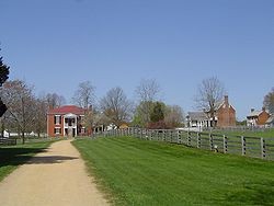 A view of Appomattox Court House