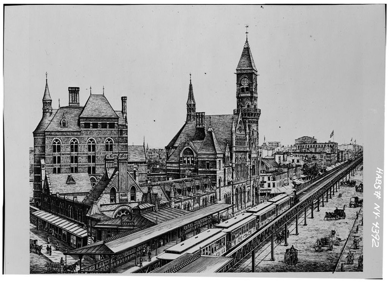 The Third District Judicial Courthouse ca. 1880 (New York Historical Society, via the Library of Congress)