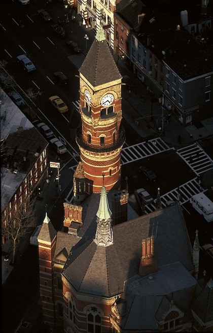 Jefferson Market Library (aerial view) 