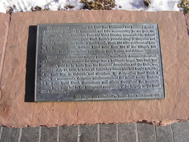 Sand Creek Massacre Historical Marker