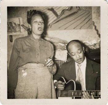Danny Barker and Louise “Blue Lu” performing together 
