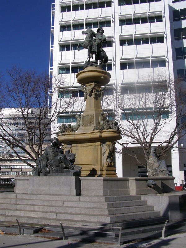 Pioneer Monument in Denver