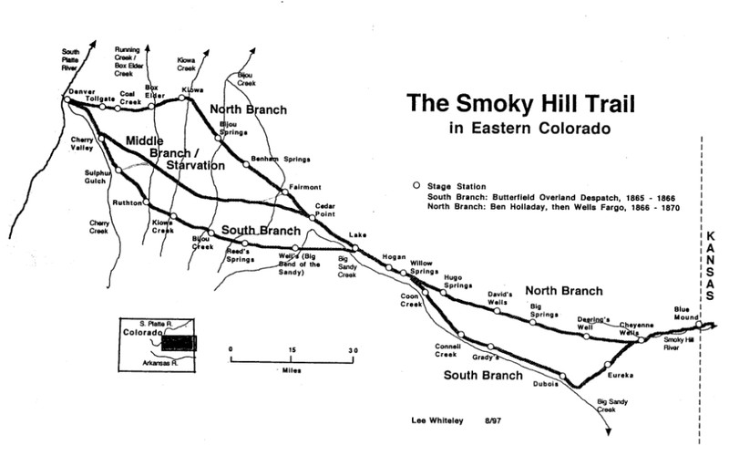 Smoky Hill Trail in Eastern Colorado