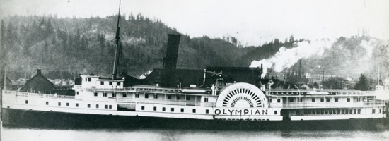 The Paddlewheel Steamer Olympian