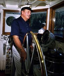 The Duke at the Helm.